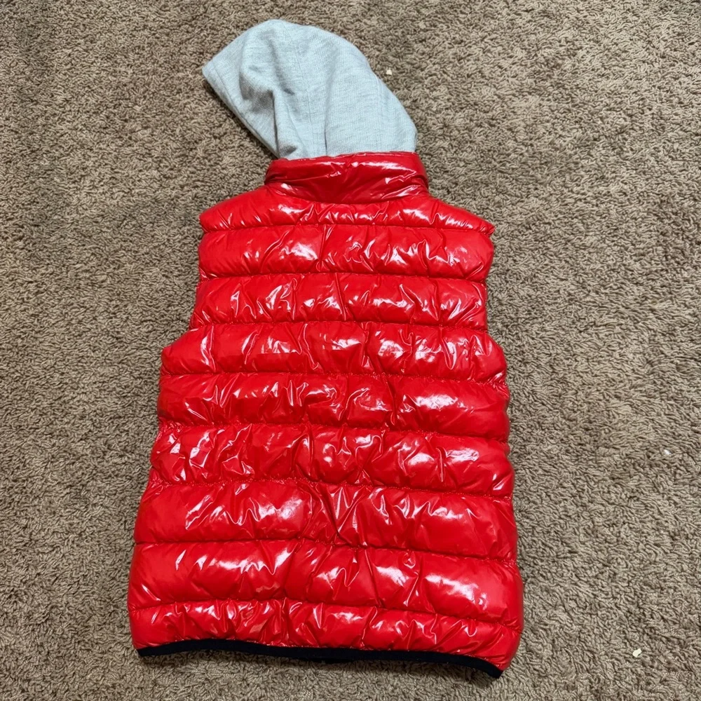 Appaman Kids Nylon Slick Hooded Puffer Vest - Picture 2 of 5